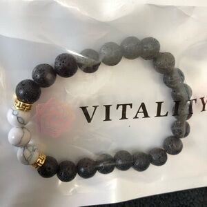 Diffuser Bracelet, Howlite, 8mm